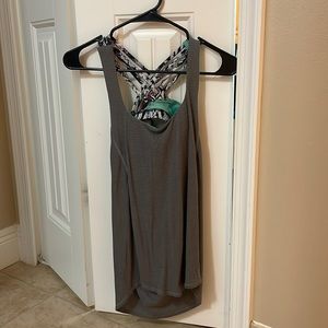 Lululemon tank with built in bra